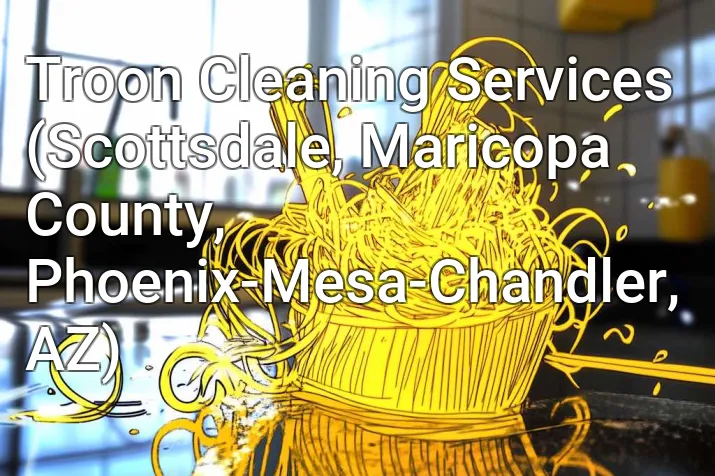 Troon Cleaning Services (Scottsdale, Maricopa County, Phoenix-Mesa-Chandler, AZ)