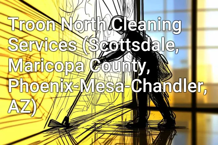 Troon North Cleaning Services (Scottsdale, Maricopa County, Phoenix-Mesa-Chandler, AZ)