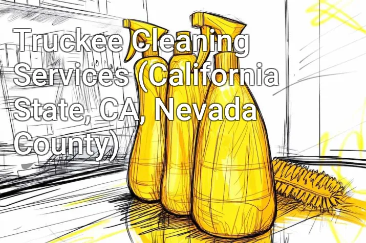 Truckee Cleaning Services (California State, CA, Nevada County)