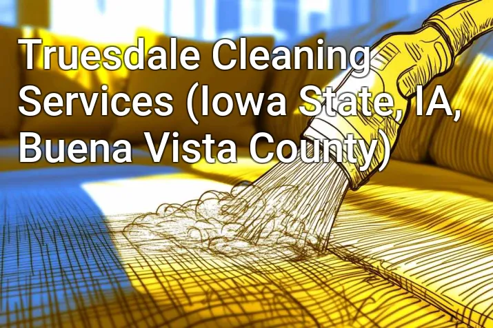 Truesdale Cleaning Services (Iowa State, IA, Buena Vista County)
