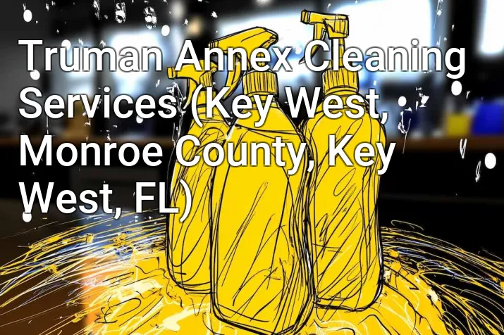 Truman Annex Cleaning Services (Key West, Monroe County, Key West, FL)