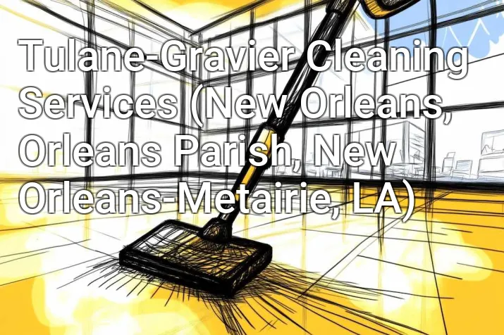 Tulane-Gravier Cleaning Services (New Orleans, Orleans Parish, New Orleans-Metairie, LA)