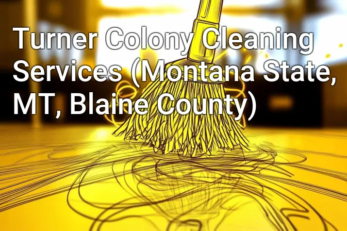 Turner Colony Cleaning Services (Montana State, MT, Blaine County)