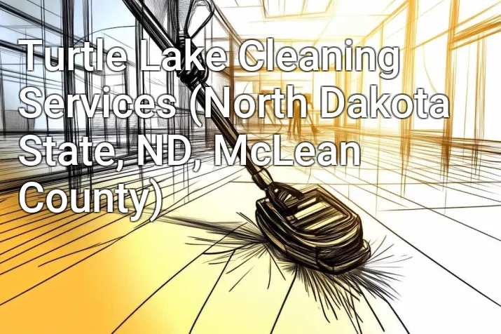 Turtle Lake Cleaning Services (North Dakota State, ND, McLean County)
