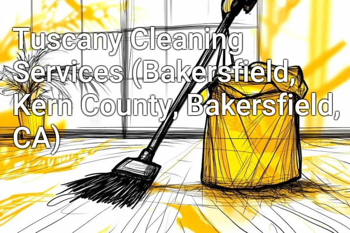 Tuscany Cleaning Services (Bakersfield, Kern County, Bakersfield, CA)