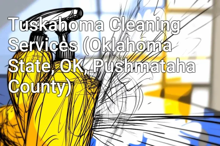 Tuskahoma Cleaning Services (Oklahoma State, OK, Pushmataha County)