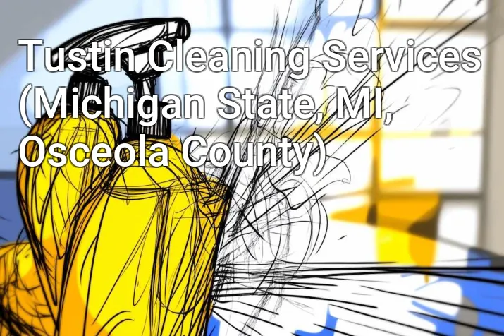 Tustin Cleaning Services (Michigan State, MI, Osceola County)
