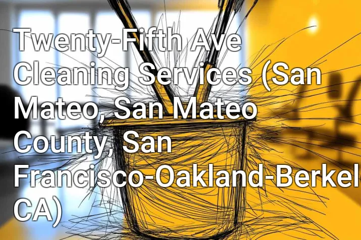 Twenty-Fifth Ave Cleaning Services (San Mateo, San Mateo County, San Francisco-Oakland-Berkeley, CA)