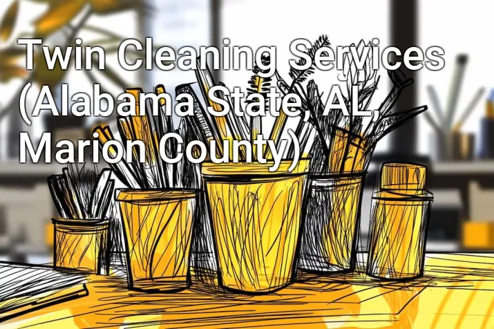 Twin Cleaning Services (Alabama State, AL, Marion County)