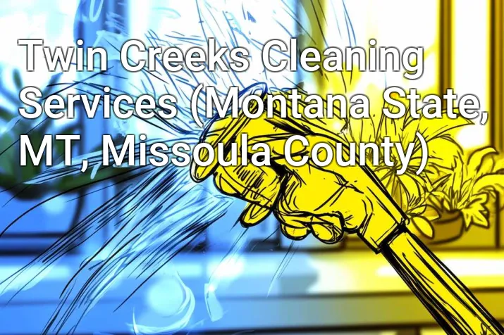 Twin Creeks Cleaning Services (Montana State, MT, Missoula County)