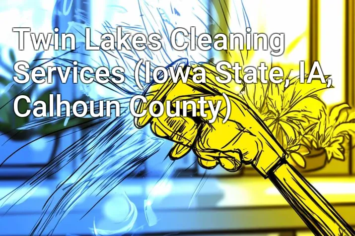 Twin Lakes Cleaning Services (Iowa State, IA, Calhoun County)