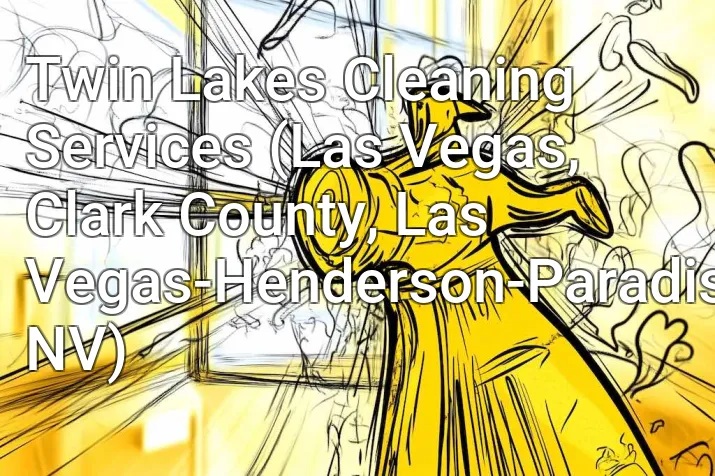 Twin Lakes Cleaning Services (Las Vegas, Clark County, Las Vegas-Henderson-Paradise, NV)