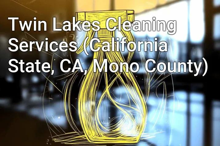 Twin Lakes Cleaning Services (California State, CA, Mono County)