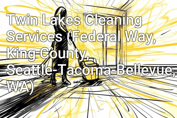 Twin Lakes Cleaning Services (Federal Way, King County, Seattle-Tacoma-Bellevue, WA)