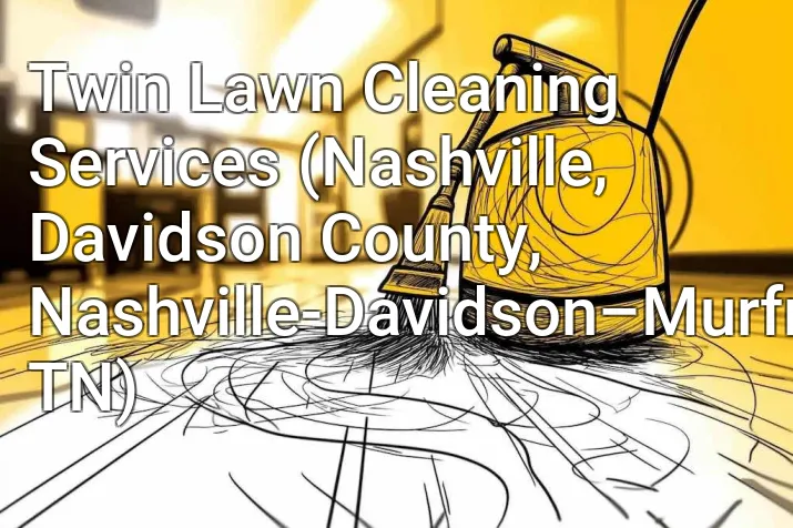 Twin Lawn Cleaning Services (Nashville, Davidson County, Nashville-Davidson–Murfreesboro–Franklin, TN)