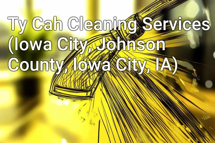 Ty Cah Cleaning Services (Iowa City, Johnson County, Iowa City, IA)