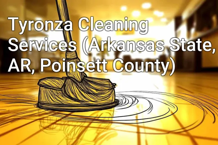 Tyronza Cleaning Services (Arkansas State, AR, Poinsett County)