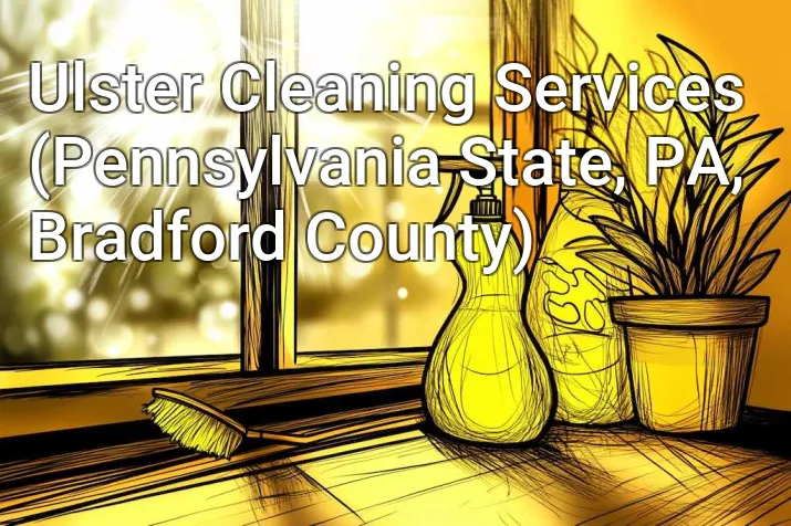 Ulster Cleaning Services (Pennsylvania State, PA, Bradford County)