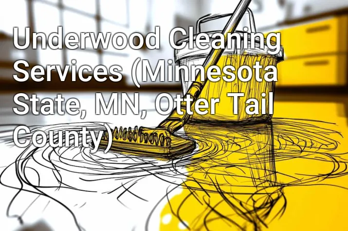 Underwood Cleaning Services (Minnesota State, MN, Otter Tail County)