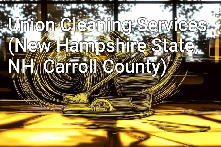 Union Cleaning Services (New Hampshire State, NH, Carroll County)
