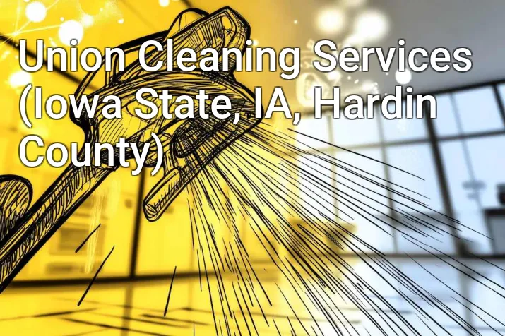 Union Cleaning Services (Iowa State, IA, Hardin County)