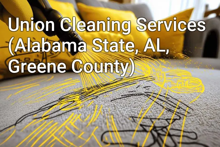 Union Cleaning Services (Alabama State, AL, Greene County)