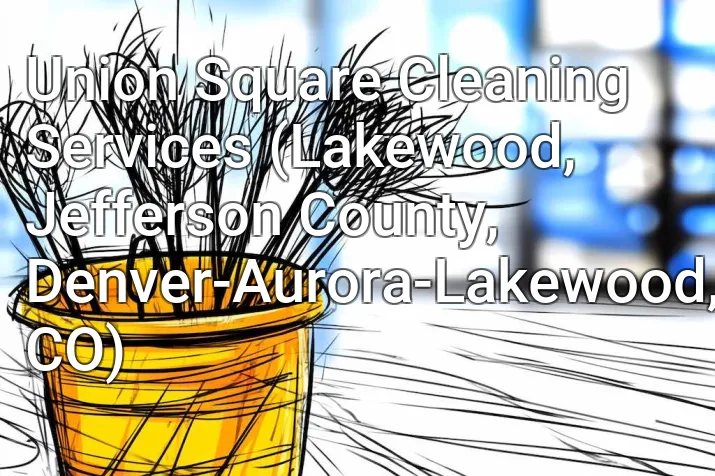 Union Square Cleaning Services (Lakewood, Jefferson County, Denver-Aurora-Lakewood, CO)