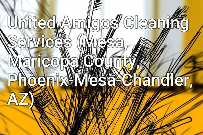 United Amigos Cleaning Services (Mesa, Maricopa County, Phoenix-Mesa-Chandler, AZ)