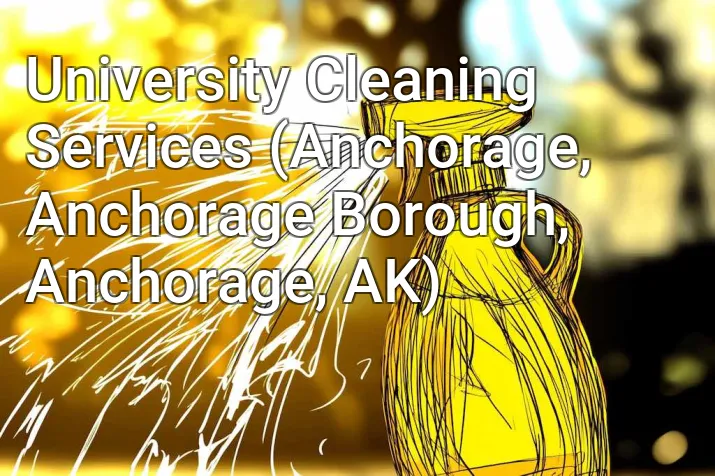University Cleaning Services (Anchorage, Anchorage Borough, Anchorage, AK)