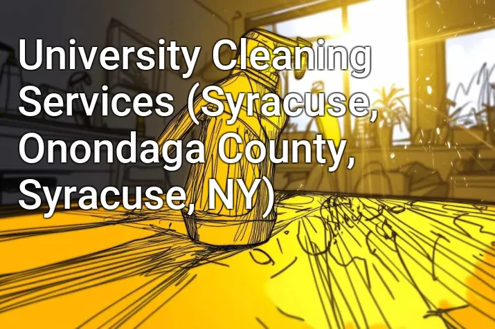 University Cleaning Services (Syracuse, Onondaga County, Syracuse, NY)