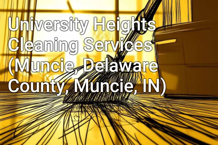 University Heights Cleaning Services (Muncie, Delaware County, Muncie, IN)