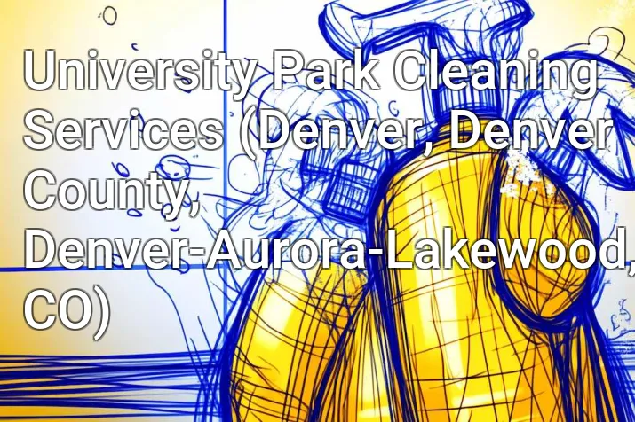 University Park Cleaning Services (Denver, Denver County, Denver-Aurora-Lakewood, CO)