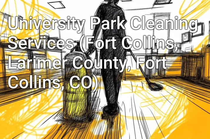 University Park Cleaning Services (Fort Collins, Larimer County, Fort Collins, CO)