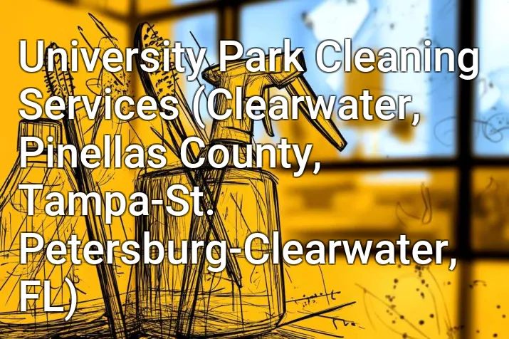 University Park Cleaning Services (Clearwater, Pinellas County, Tampa-St. Petersburg-Clearwater, FL)