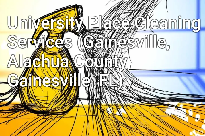 University Place Cleaning Services (Gainesville, Alachua County, Gainesville, FL)