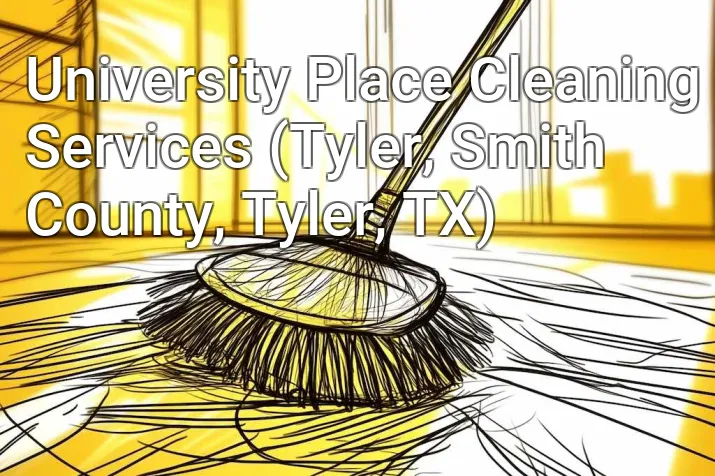 University Place Cleaning Services (Tyler, Smith County, Tyler, TX)