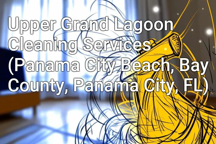 Upper Grand Lagoon Cleaning Services (Panama City Beach, Bay County, Panama City, FL)