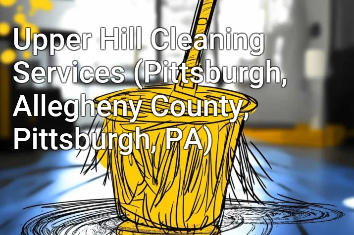 Upper Hill Cleaning Services (Pittsburgh, Allegheny County, Pittsburgh, PA)