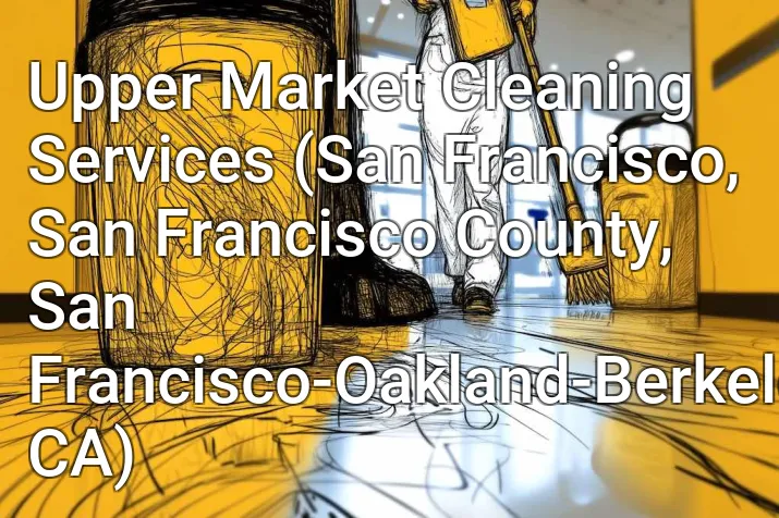 Upper Market Cleaning Services (San Francisco, San Francisco County, San Francisco-Oakland-Berkeley, CA)