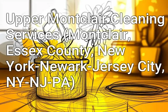 Upper Montclair Cleaning Services (Montclair, Essex County, New York-Newark-Jersey City, NY-NJ-PA)