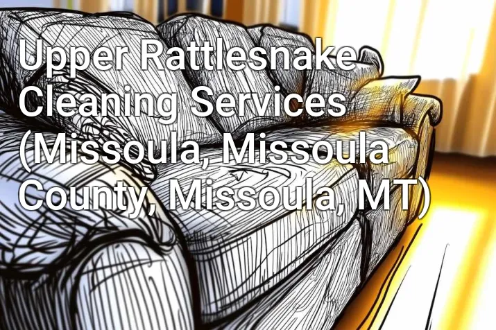 Upper Rattlesnake Cleaning Services (Missoula, Missoula County, Missoula, MT)