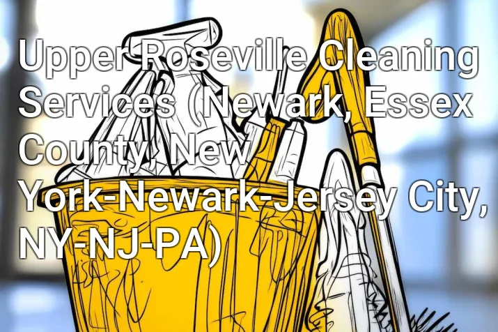 Upper Roseville Cleaning Services (Newark, Essex County, New York-Newark-Jersey City, NY-NJ-PA)
