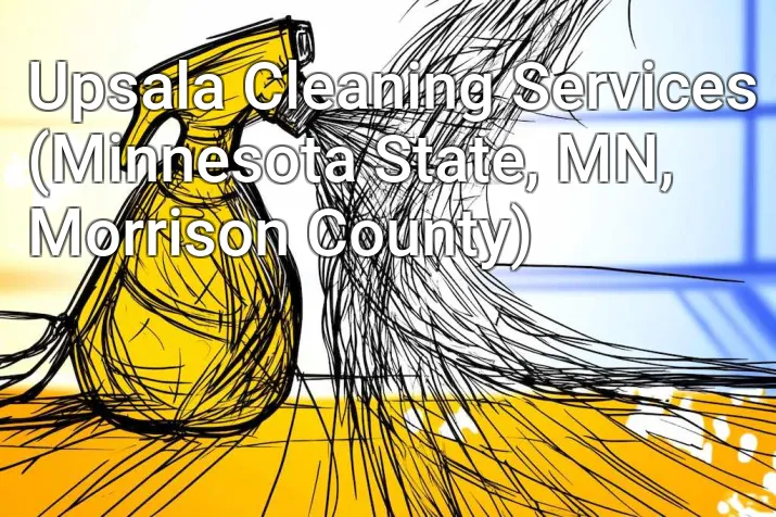 Upsala Cleaning Services (Minnesota State, MN, Morrison County)