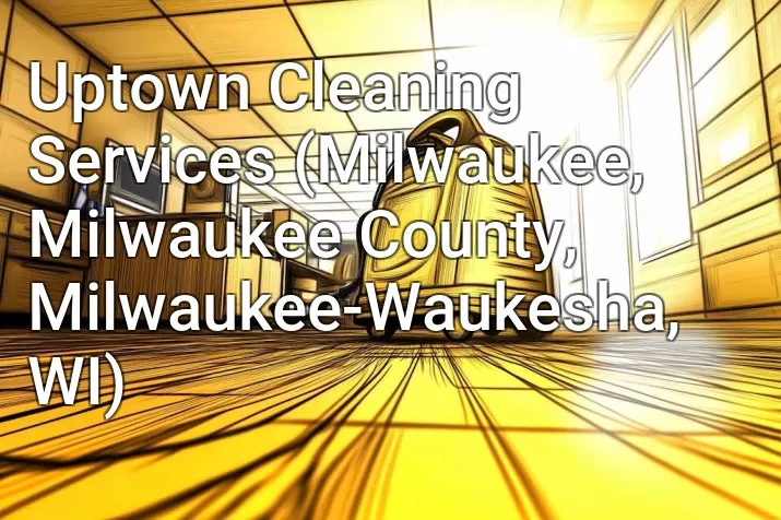 Uptown Cleaning Services (Milwaukee, Milwaukee County, Milwaukee-Waukesha, WI)