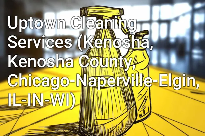 Uptown Cleaning Services (Kenosha, Kenosha County, Chicago-Naperville-Elgin, IL-IN-WI)