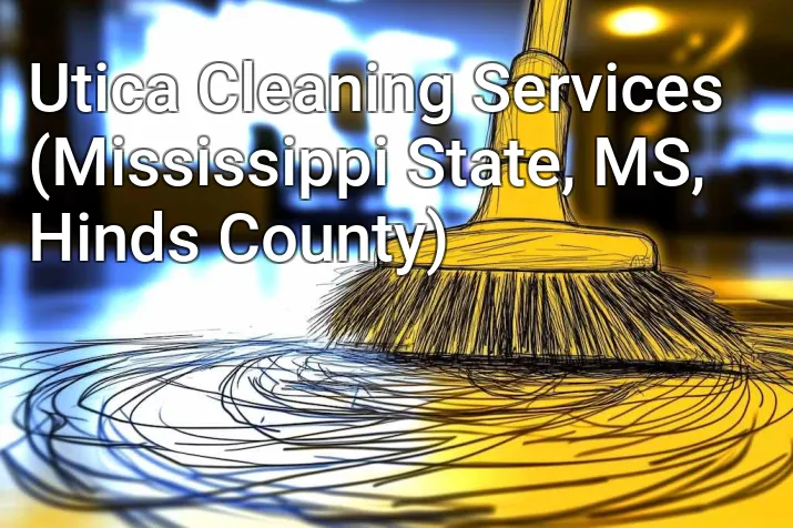 Utica Cleaning Services (Mississippi State, MS, Hinds County)