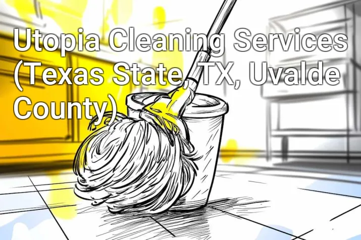 Utopia Cleaning Services (Texas State, TX, Uvalde County)