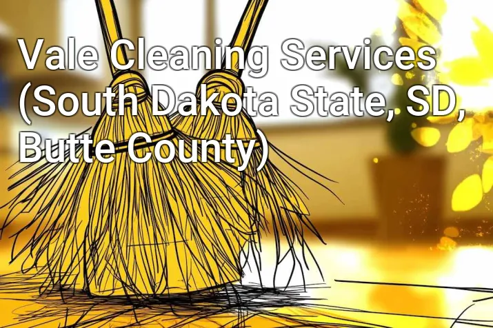 Vale Cleaning Services (South Dakota State, SD, Butte County)