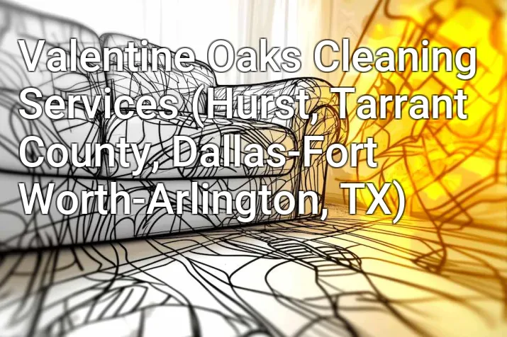 Valentine Oaks Cleaning Services (Hurst, Tarrant County, Dallas-Fort Worth-Arlington, TX)