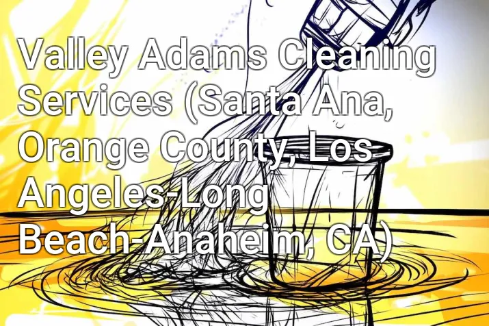Valley Adams Cleaning Services (Santa Ana, Orange County, Los Angeles-Long Beach-Anaheim, CA)